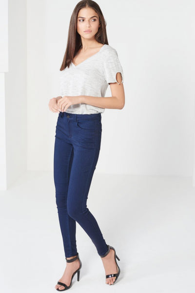 Dark Blue Skinny Denim