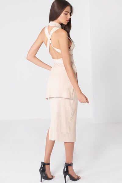 Light Camel Tunic Top